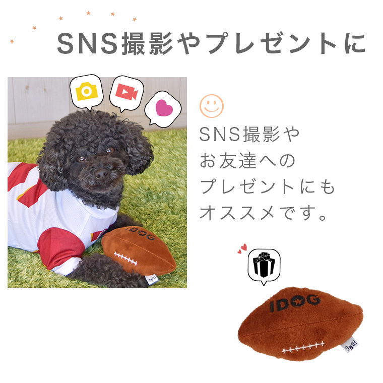 Idog Icat本店 Idog ラグビーボール 鈴入り アイドッグ 犬猫ペット用品通販のidog Icat ペット 犬 おもちゃ