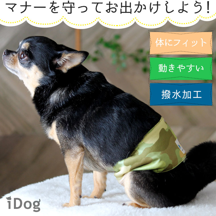 Idog マナーバンド オリジナルパターン パイル アイドッグ 犬猫ペット用品通販のidog Icat ペット 犬 服