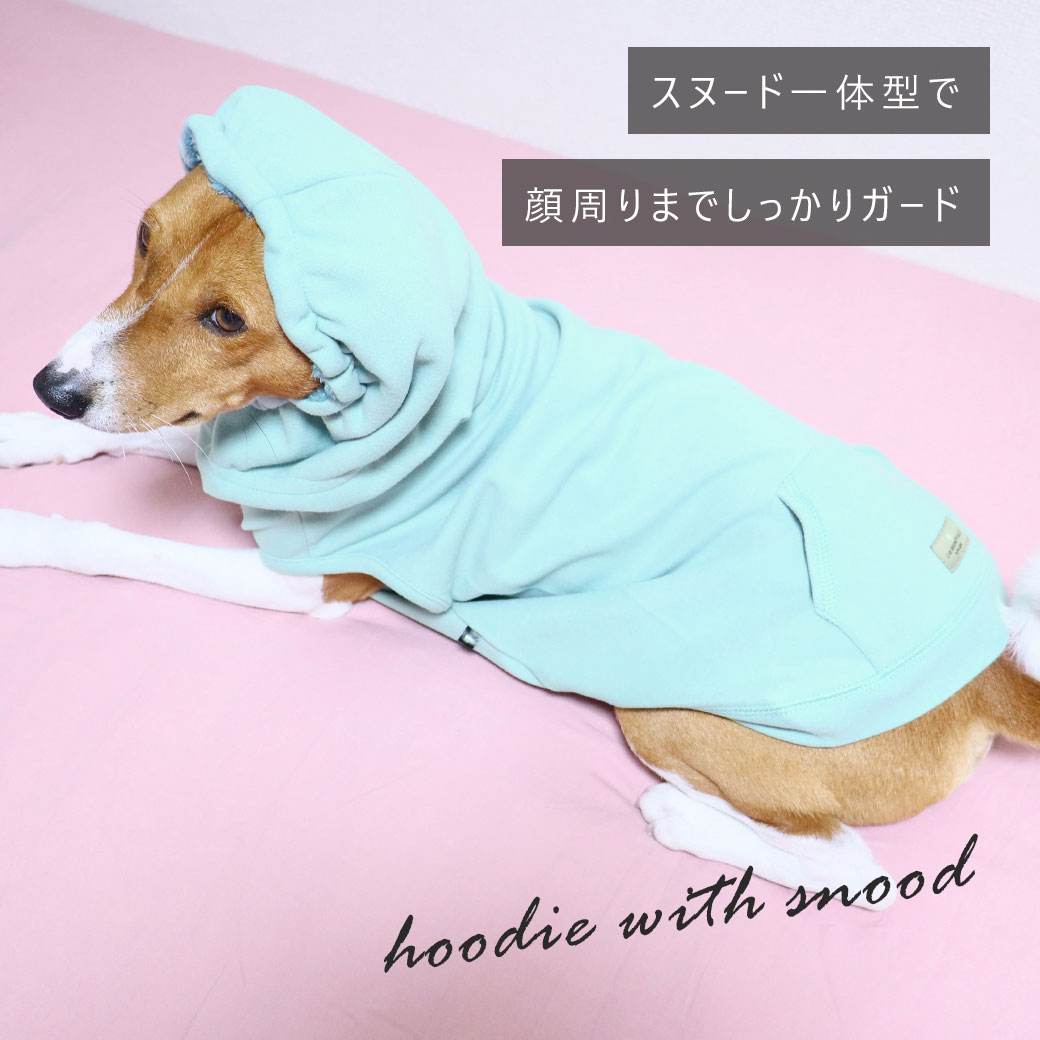 犬 服 iDog フリーススヌードフーディ アイドッグ 犬の服 犬服